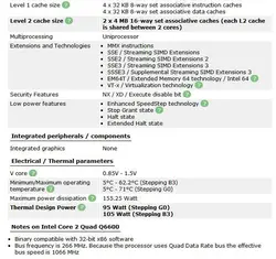 خرید سی پی یو اینتل Intel Core 2 Quad Q6600 CPU Quad-Core Processor 2.4 GHz
