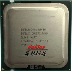 خرید سی پی یو Intel Core 2 Quad Q9400 2.6 GHz Quad-Core CPU Processor 6M 95W LGA 775