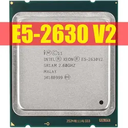 خرید سی پی یو از علی اکسپرس Intel Xeon E5 2630 V2 Server processor SR1AM 2.6GHz 6-Core 15M LGA2011 E5-2630 V2 CPU 100% normal work
