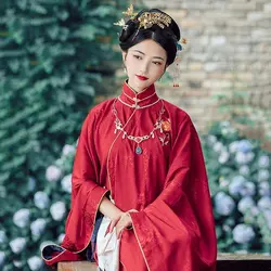 خرید لباس سنتی چینی از علی اکسپرس Hanfu Women Embroidery Festival Outfit Classical Dance Costume Oriental Rave