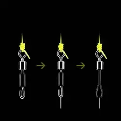 خرید لوازم ماهیگیری از علی اکسپرس30PCS/Lot Ball Bearing Swivel Solid Rings Fishing Connector Ocean Boat Fishing Hooks Quick Fast Link Connector