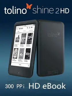 خرید کتابخوان از علی اکسپرس ereader eBook eReader Built in Light e-Book Reader WiFi ebook Tolino Shine2 HD e-ink 6 inch Touch Screen 1024x1448 300ppi