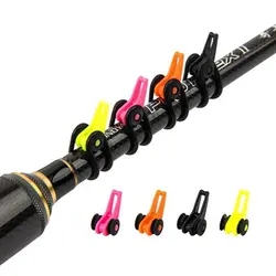 خرید لوازم ماهیگری 10pcs/lot Plastic Fishing Lure Bait Hook Keeper Holder for Fishing Rod Pole Safety Holder Fishing Tackle