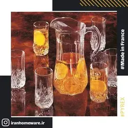 پارچ و لیوان برایتون لومینارک -  Luminarc Drink Set Brighton  - اصل فرانسه