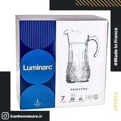 پارچ تک برایتون لومینارک  -  Luminarc Jug Brighton  - اصل فرانسه