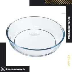 ظرف پیرکس - کیک پز 26 سانتی ساده اصل فرانسه 828B000 - PYREX