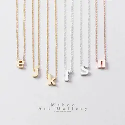 گردنبند تک حرف مینیمال(حروف کوچک)