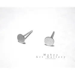 گوشواره مینیمال دایره ساده