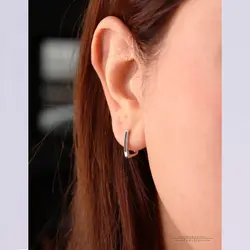 گوشواره نقره المنت E0213