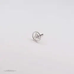 گوشواره نقره Linkin Park E0210