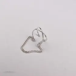 گوشواره نقره هوپ E0209