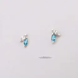 گوشواره نقره مدل شاپرک