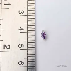 گوشواره نقره مدل تنها