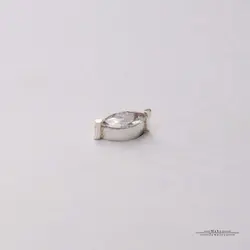 گوشواره نقره مدل تنها