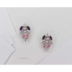 گوشواره نقره افرا بزرگ