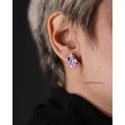 گوشواره نقره افرا بزرگ