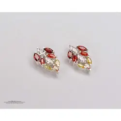 گوشواره نقره افرا 3