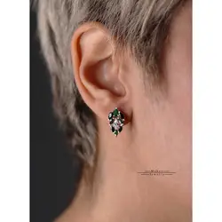 گوشواره نقره افرا 2