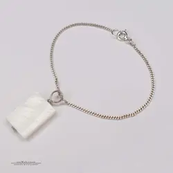 دستبند نقره صدف