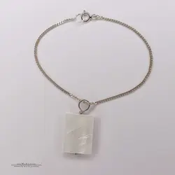 دستبند نقره صدف