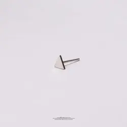 گوشواره نقره مثلث