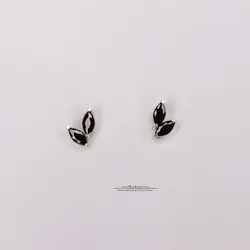 گوشواره نقره مدل شاپرک 5