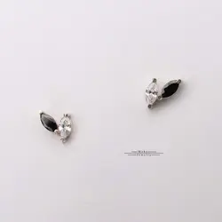 گوشواره نقره مدل شاپرک 4