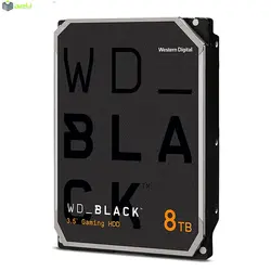 هارددیسک اینترنال وسترن دیجیتال مدل Black WD8001FZBX ظرفیت 8 ترابایت