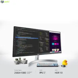 مانیتور ال جی مدل 29WN600-W سایز 29 اینچ