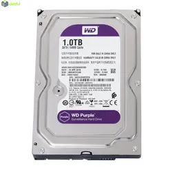 هارددیسک اینترنال وسترن دیجیتال مدل Purple WD10EJRX-A ظرفیت 1 ترابایت