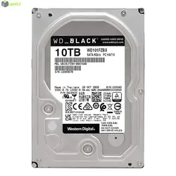هارددیسک اینترنال وسترن دیجیتال مدل Black WD101FZBX ظرفیت 10 ترابایت