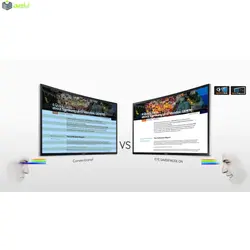 مانیتور خمیده سامسونگ مدل LC27F390FHM سایز 27 اینچ