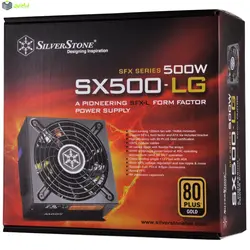 منبع تغذیه کامپیوتر سیلوراستون مدل SST-SX500-LG V2.1