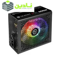 منبع تغذیه کامپیوتر ترمالتیک مدل SMART RGB 600W