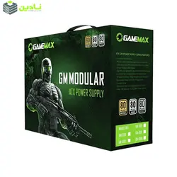منبع تغذیه کامپیوتر گیم مکس مدل GM-1050-Silver