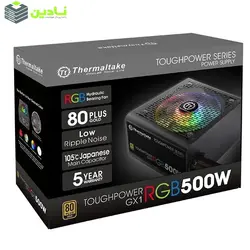 منبع تغذیه کامپیوتر ترمالتیک مدل Toughpower GX1 RGB 500W Gold