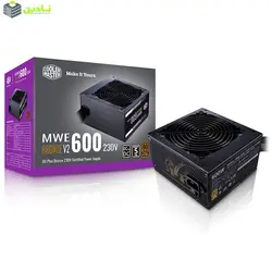 منبع تغذیه کامپیوتر کولر مستر مدل MWE 600 BRONZE - V2