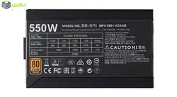 منبع تغذیه کامپیوتر کولر مستر مدل MWE Bronze 550