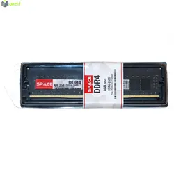 رم دسکتاپ DDR4 تک کاناله 2400 مگاهرتز اسپیس مدل CL17 ظرفیت 8 گیگابایت