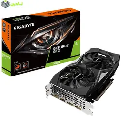 کارت گرافیک گیگابایت مدل GeForce GTX 1660 OC 6G GV-N1660OC-6GD