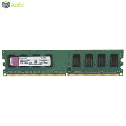 رم دسکتاپ DDR2 تک کاناله 800 مگاهرتز CL6 گینگستون مدل KVR ظرفیت 1 گیگابایت