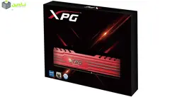 رم دسکتاپ DDR4 دو کاناله 3000 مگاهرتز CL16 ای دیتا مدل XPG GAMMIX D10 ظرفیت 32 گیگابایت