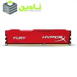 رم کامپیوتر کینگستون مدل HyperX Fury DDR3 1600MHz CL10.Black Boardظرفیت 8 گیگابایت