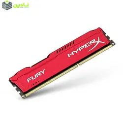 رم کامپیوتر کینگستون مدل HyperX Fury DDR3 1600MHz CL10.Black Boardظرفیت 8 گیگابایت