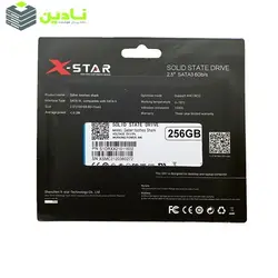 اس اس دی اینترنال ایکس استار مدل 2.5 inch ظرفیت 256 گیگابایت