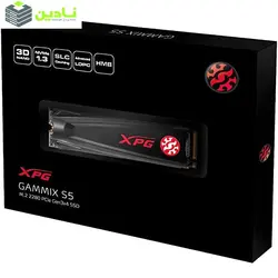 اس اس دی اینترنال ایکس پی جی مدل GAMMIX S5 PCIe Gen3x4 M.2 2280 ظرفیت 2 ترابایت