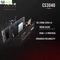 اس اس دی اینترنال پی ان وای مدل CS3040 M.2 NVMe SSD Gen4x4 ظرفیت 1 ترابایت