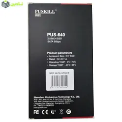 اس اس دی اینترنال پاسکیل مدل PUS-640 ظرفیت 256 گیگابایت