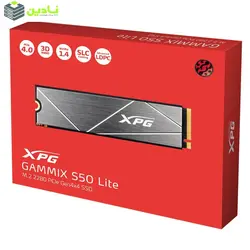 اس اسدی اینترنال ایکس پی جی مدل GAMMIX S50 LITE PCIe Gen4x4 M.2 2280 ظرفیت 1 ترابایت
