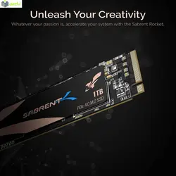 اس اس دی سابرنت مدل ROCKET PCIe4.0 ظرفیت 1 ترابایت